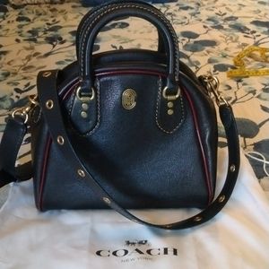 Limited edition authentic women's Coach Satchel handbag